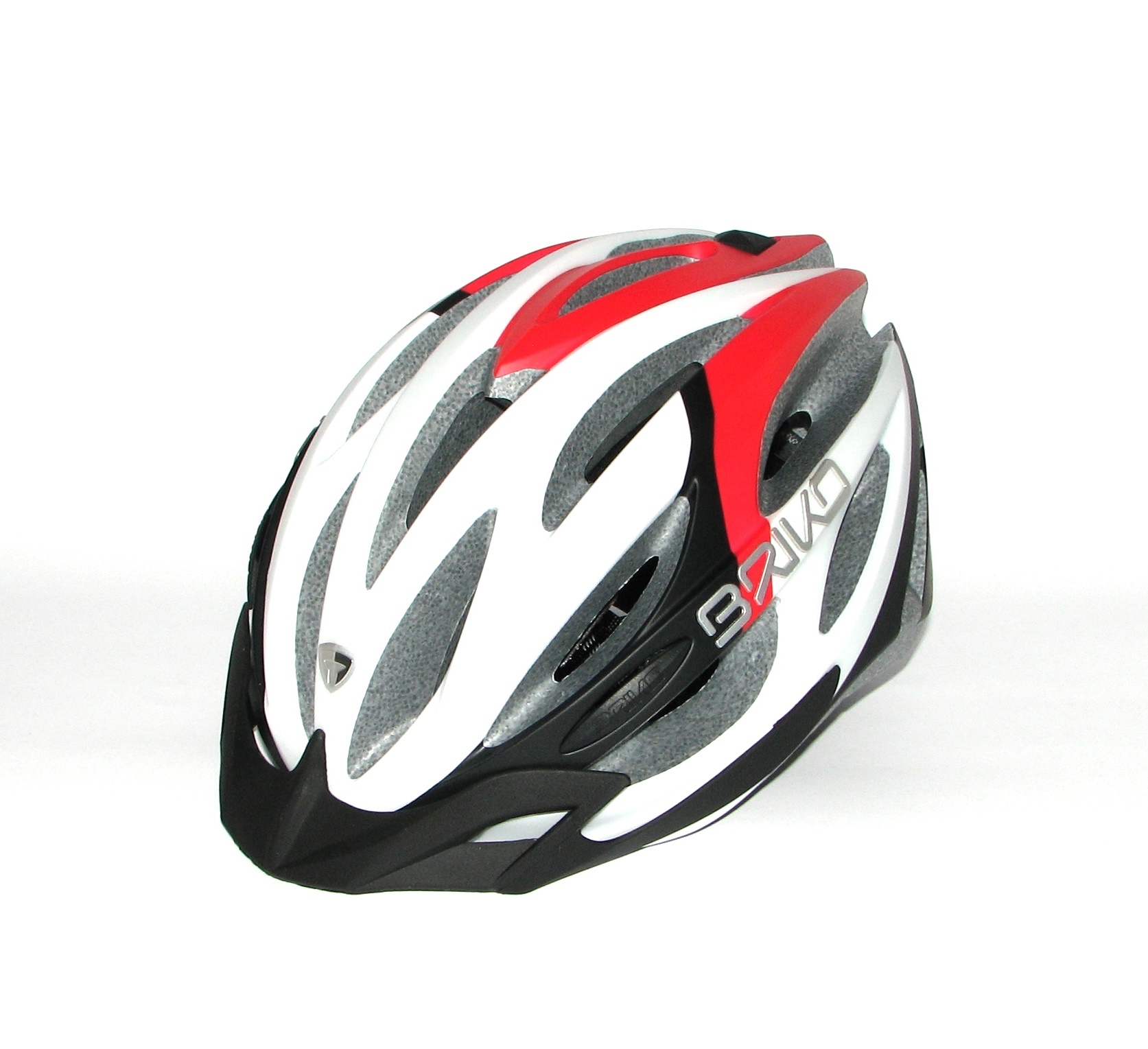 Велошлем Briko SHIRE Wh-Blk-Red M Велошлем Briko SHIRE Wh-Blk-Red M